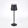 Salgadinho Lampada da tavolo LED Nero, 1-Luce