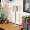 Salgadinho Lampada da tavolo LED Beige, 1-Luce