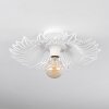 Cristelo Plafoniera Bianco, 1-Luce