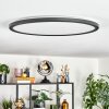 Endrup Plafoniera LED Nero, 1-Luce