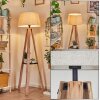 Bassagoda Lampada da terra beige, 1-Luce
