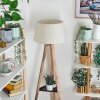 Bassagoda Lampada da terra beige, 1-Luce