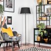 Bassagoda Lampada da terra Nero, Bianco, 1-Luce
