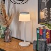 Algeraz Lampada da tavolo per esterno, Lampada da tavolo Bianco, 1-Luce
