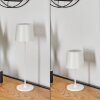 Belece Lampada da tavolo per esterno, Lampada da tavolo LED Bianco, 1-Luce