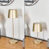 Belece Lampada da tavolo per esterno, Lampada da tavolo LED Oro, 1-Luce