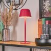 Asen Lampada da tavolo per esterno, Lampada da tavolo LED Fucsia, 1-Luce