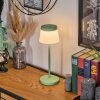 Algeraz Lampada da tavolo per esterno, Lampada da tavolo LED Verde, 1-Luce