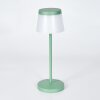 Algeraz Lampada da tavolo per esterno, Lampada da tavolo LED Verde, 1-Luce