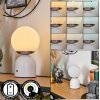 Ulvsbyn Lampada da tavolo LED Oro, Bianco, 1-Luce