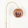 Koyoto Lampada a sfera, Lampada da terra Ottone, 1-Luce