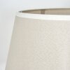 Bassagoda Lampada da terra beige, Bianco, 1-Luce