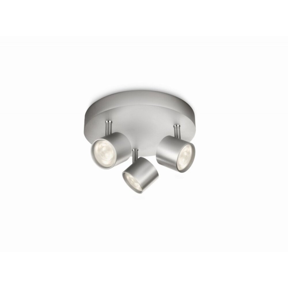 Philips STAR Faretto LED Alluminio, 3-Luci main product photo