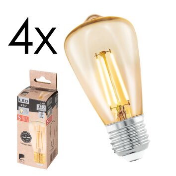 E27 LED 3.5 Watt Bianco caldo 220 Lumen