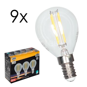 E14 LED 4 Watt Bianco caldo 470 Lumen