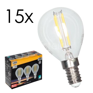 E14 LED 4 Watt Bianco caldo 470 Lumen