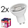 GU10 LED 4.5 Watt Bianco luce solare 350 Lumen