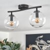 Gastor Plafoniera, Lampada a sfera Chiaro, 2-Luci