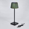 Longchamps Lampada da tavolo per esterno, Lampada da tavolo LED Marrone, Verde, 1-Luce