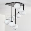 Gastor Plafoniera, Lampada a sfera Bianco, 9-Luci