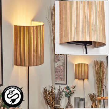 Viadores Lampade Up & Down, Applique Nero, 1-Luce