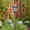 Loria Illuminazione viale Nero, Argento, 1-Luce