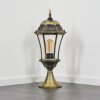 Etoe Illuminazione esterna, Lampada con piedistallo, Illuminazione viale Marrone, Oro, 1-Luce