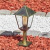 Anfei Illuminazione esterna, Lampada con piedistallo, Illuminazione viale Marrone, Oro, 1-Luce