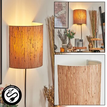 Viadores Lampade Up & Down, Applique Nero, 1-Luce