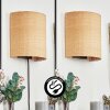 Viadores Lampade Up & Down, Applique Nero, 1-Luce