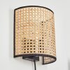 Abedim Lampade Up & Down, Applique Nero, 1-Luce