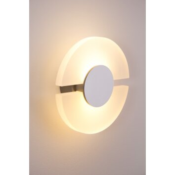 Lutec Savona Applique LED Acciaio satinato, 1-Luce