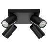 Illuminazione Ledvance Spot Plafoniera LED Nero, 4-Luci