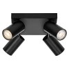 Illuminazione Ledvance Spot Plafoniera LED Nero, 4-Luci