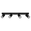Illuminazione Ledvance Spot Plafoniera, Faretto da soffitto LED Nero, 4-Luci