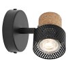 Illuminazione Ledvance Spot Plafoniera, Faretto da soffitto LED Nero, 1-Luce