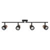 Illuminazione Ledvance Spot Plafoniera, Faretto da soffitto LED Nero, 4-Luci