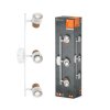 Illuminazione Ledvance Spot Plafoniera, Faretto da soffitto LED Bianco, 3-Luci