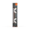 Illuminazione Ledvance Spot Plafoniera, Faretto da soffitto LED Aspetto del legno, Bianco, 4-Luci