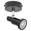 Illuminazione Ledvance Spot Plafoniera, Faretto da soffitto LED Nero, 1-Luce