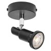 Illuminazione Ledvance Spot Plafoniera, Faretto da soffitto LED Nero, 1-Luce