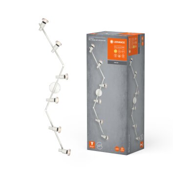 Illuminazione Ledvance Spot Plafoniera, Faretto da soffitto LED Bianco, 6-Luci