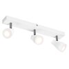 Illuminazione Ledvance Spot Plafoniera, Faretto da soffitto LED Bianco, 3-Luci