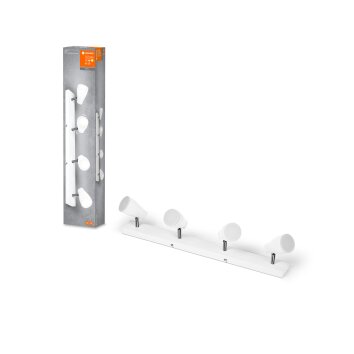 Illuminazione Ledvance Spot Plafoniera LED Bianco, 4-Luci