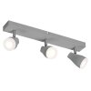 Illuminazione Ledvance Spot Plafoniera LED Grigio, 3-Luci