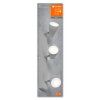 Illuminazione Ledvance Spot Plafoniera LED Grigio, 3-Luci