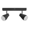 Illuminazione Ledvance Spot Plafoniera, Faretto da soffitto LED Nero, 2-Luci