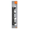 Illuminazione Ledvance Spot Plafoniera, Faretto da soffitto LED Nero, 4-Luci