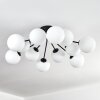 Gastor Plafoniera, Lampada a sfera Bianco, 12-Luci