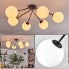 Koyoto Plafoniera, Lampada a sfera 15 cm Bianco, 6-Luci